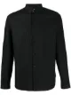 Image 1 of Saint Laurent striped curved collar shirt