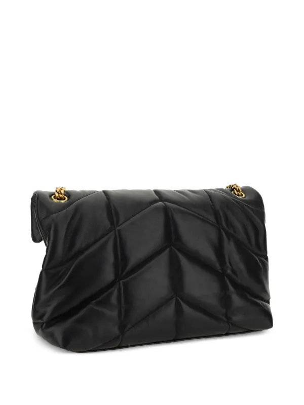 Saint Laurent Loulou Shoulder Bag Black FARFETCH