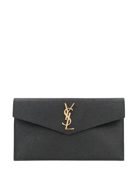Saint Laurent medium logo-plaque clutch bag