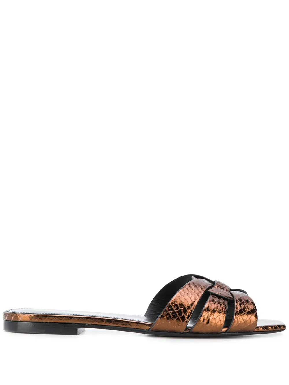 lizard roll up sandal