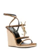 الصورة 2 من Saint Laurent صندل كاساندرا 105