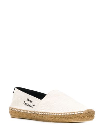 logo espadrille saint laurent