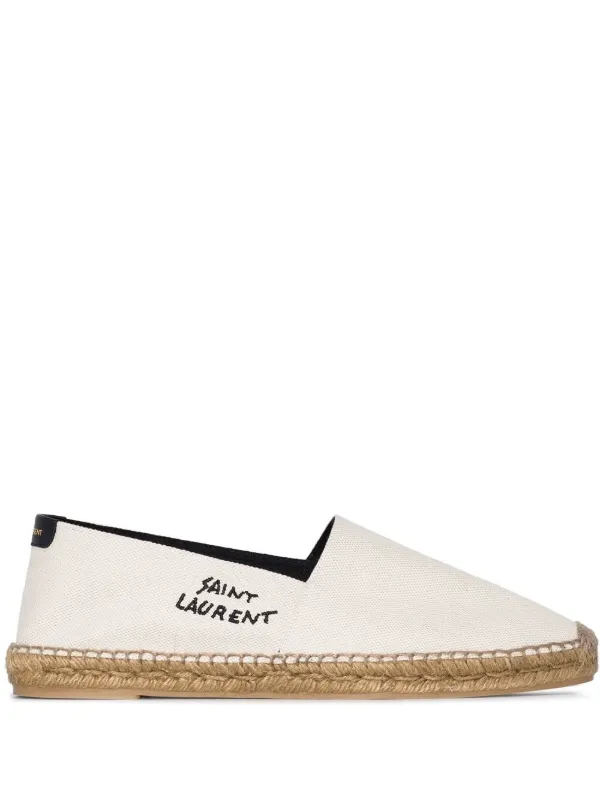 ☆送料・関税込☆SAINT LAURENT★LOGO EMBROIDERED ESPADRILLE★ 14338398_57466970_600.jpg