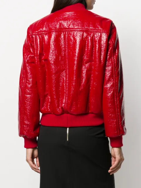 N°21 SHINY BOMBER JACKET