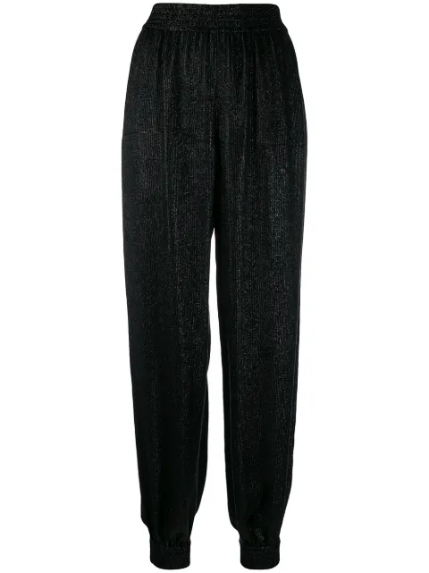 Saint Laurent lamé knit trousers