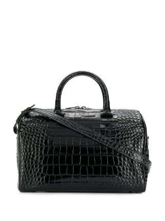 crocodile duffle bag