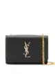 الصورة 1 من Saint Laurent حقيبة بحمالة كتف وبروش الشعار