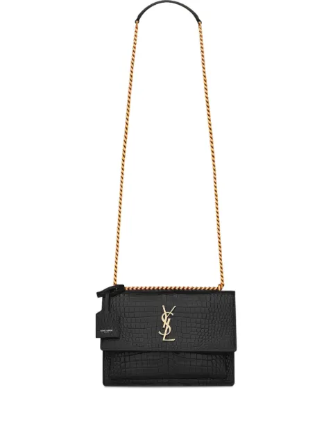 Saint Laurent bolsa de hombro Sunset mediana
