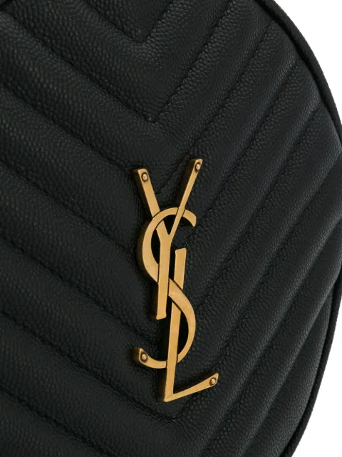 saint laurent vinyle quilted bolsa