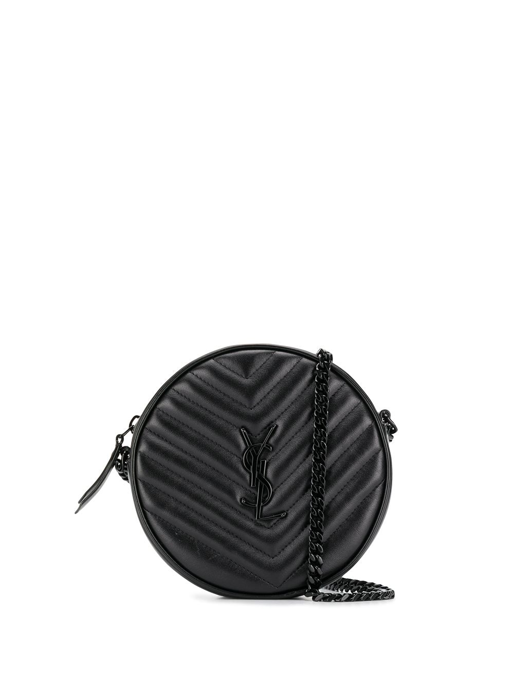 

Saint Laurent bolsa de hombro capitonada - Negro