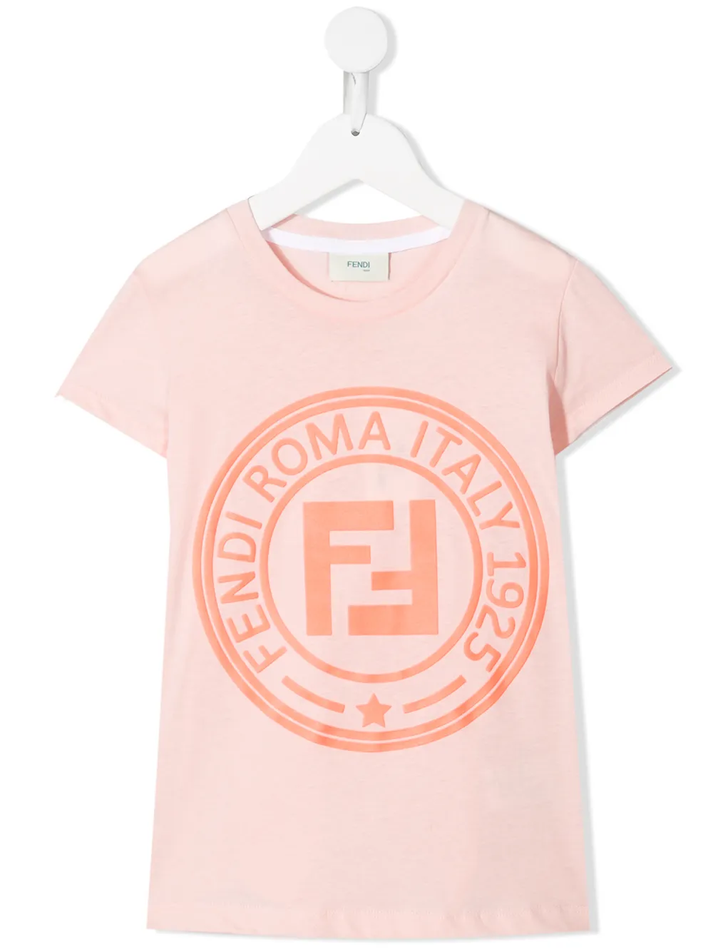 Fendi Kids футболка с логотипом FF Fendi Kids футболка с логотипом FF