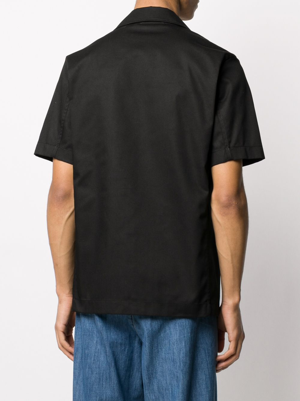 фото Marni рубашка свободного кроя с карманами