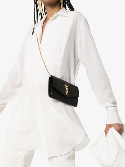 ysl white envelope bag