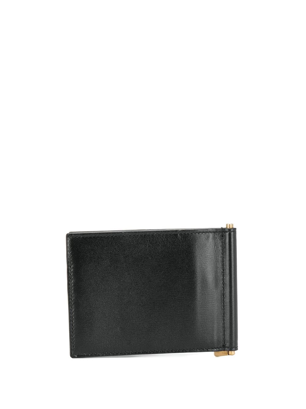 Saint Laurent Mini Monogram Money Clip Bifold Calfskin Wallet - Black  Wallets, Accessories - SNT280334