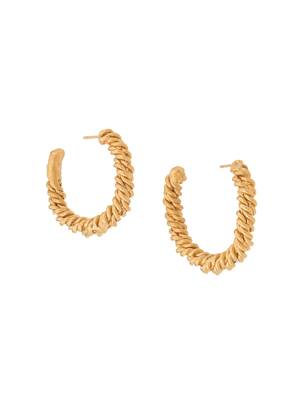 

Alighieri The Woven History earrings - Dorado