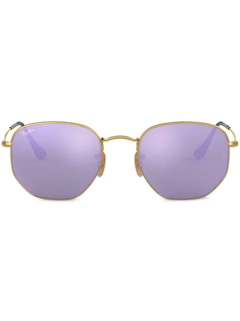 hexagonal shaped sunglasses