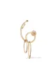 Image 1 of Ana Khouri 18kt yellow gold Camille sapphire single earring