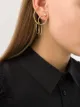 Image 2 of Ana Khouri 18kt yellow gold Camille sapphire single earring