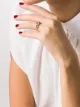 Imagen 2 de Brooke Gregson anillo Maya en oro amarillo de 18tk con diamante