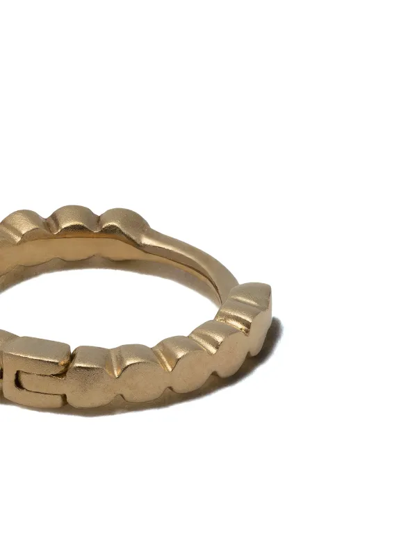We By WHITEbIRD Estelle ダイヤモンド フープピアス 18Kゴールド 