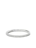 We by WHITEbIRD 18kt gold diamond Solange ring - Silver