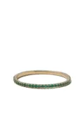 We by WHITEbIRD 18kt yellow gold emerald Solange ring