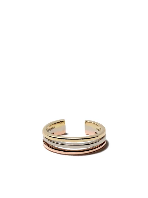 We by WHITEbIRD arete earcuff Josephine en oro amarillo de 18kt