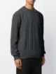 Maison Kitsuné cable-knit jumper