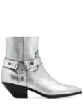 Saint Laurent West Harness boots - Silver