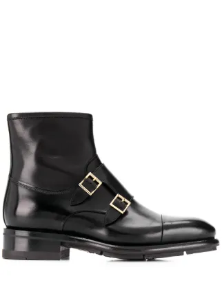 monk strap boot