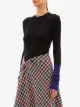 JW Anderson ribbed contrast sleeve sweater