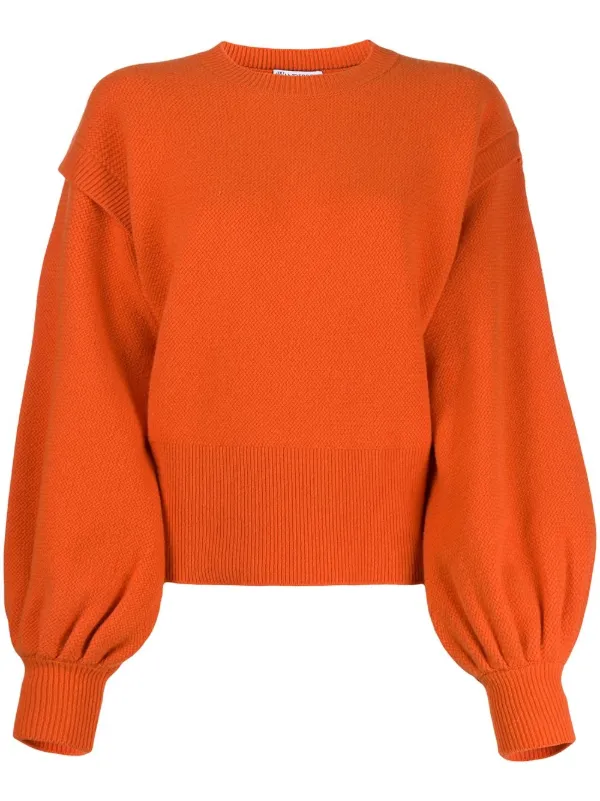 JW Anderson BALLOON SLEEVE JUMPER in Blue