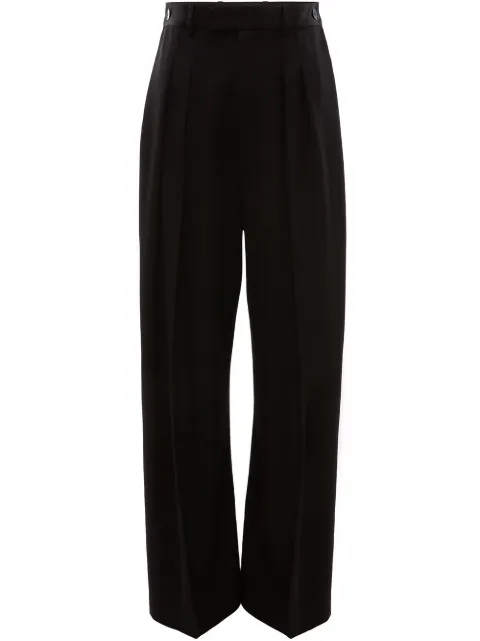 JW ANDERSON HIGH WAISTED WIDE LEG TROUSERS
