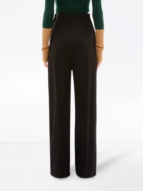 JW ANDERSON HIGH WAISTED WIDE LEG TROUSERS