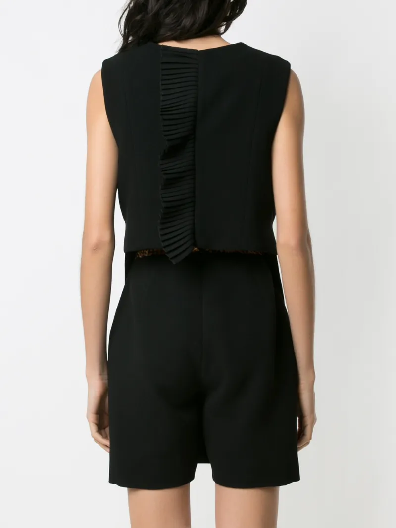 À LA GARÇONNE CUT OUT PLAYSUIT