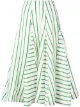 Image 1 of Rosie Assoulin flouncy striped skirt