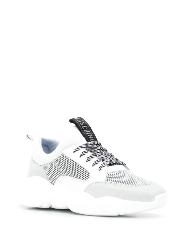 mesh chunky sneakers