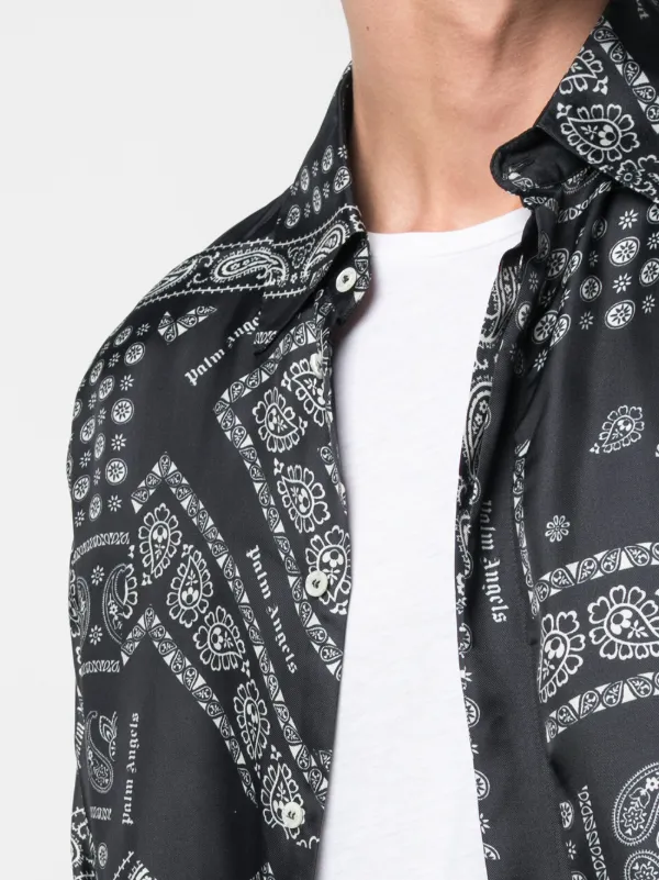 palm angels bandana shirt