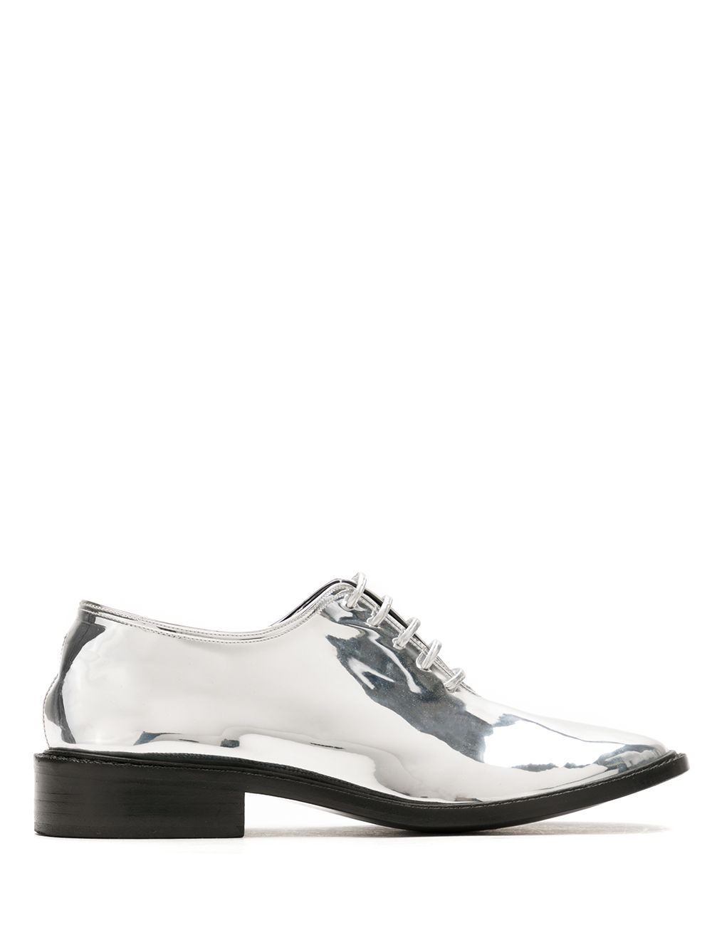 фото Reinaldo Lourenço metallic oxford shoes