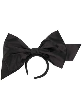 black moschino headband