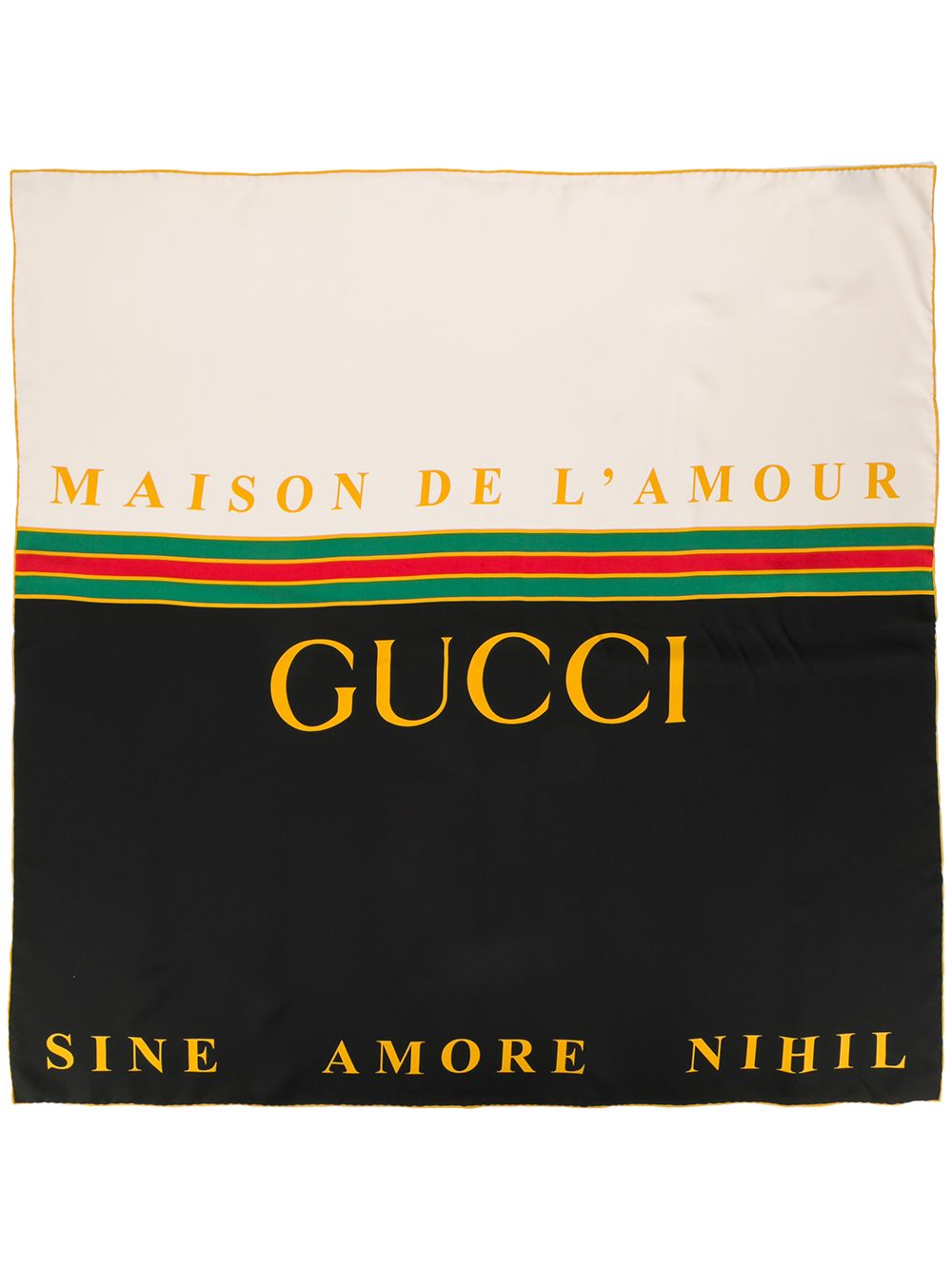 фото Gucci платок maison de l'amour