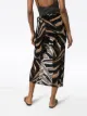 Lisa Marie Fernandez striped wrap skirt