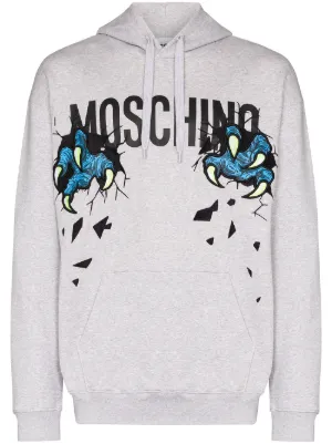 moschino hoodie mens sale