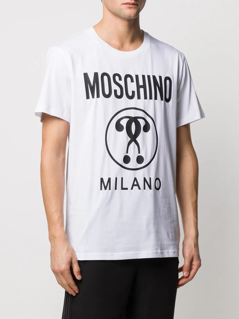 □44/ MOSCHINO COUTURE! モスキーノ ロゴ Tシャツ - Tシャツ