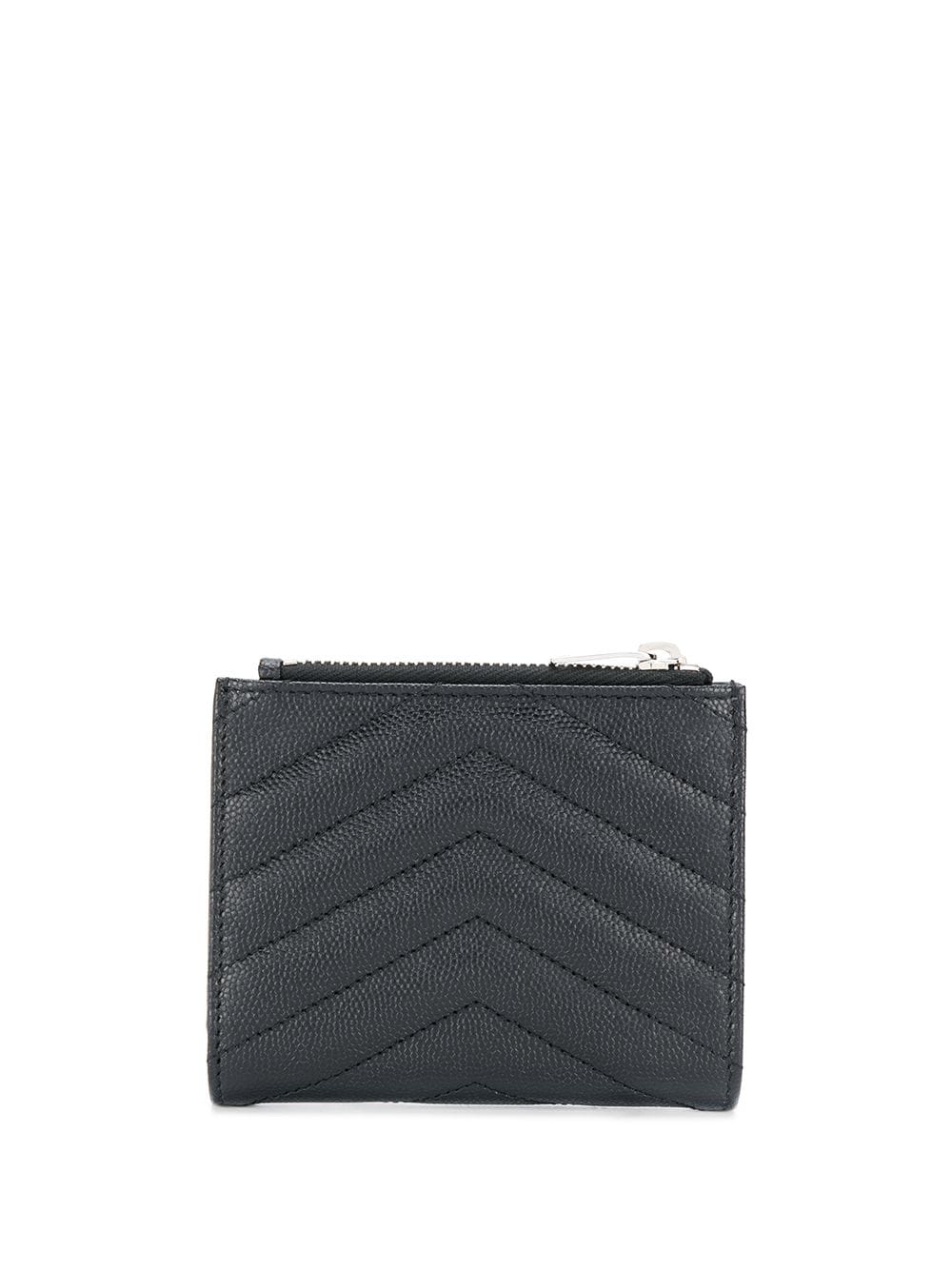 фото Saint laurent стеганый кошелек с декором monogram