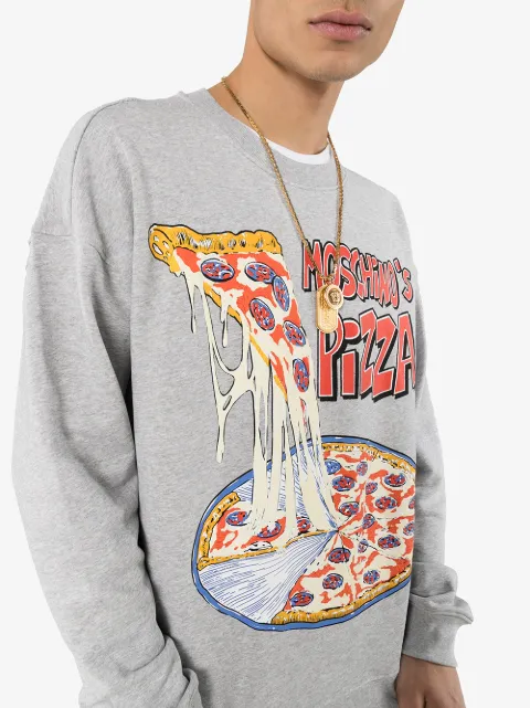 Shop Moschino Moschino's Pizza print 