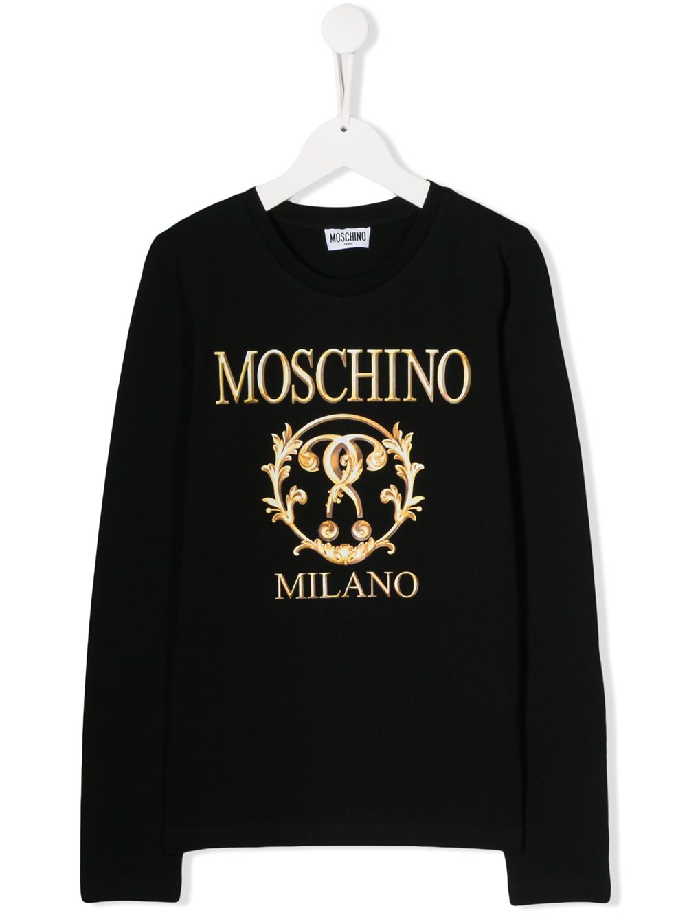 Moschino Kids толстовка с логотипом