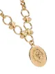 Foundrae 18kt gold Strength pendant necklace