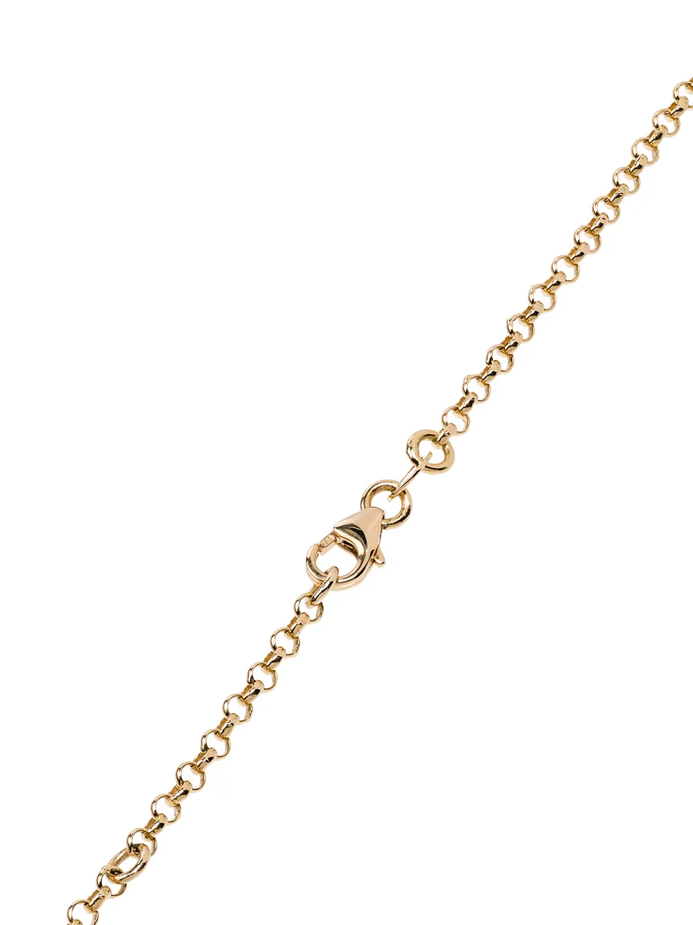 Foundrae 18kt Yellow Gold Pendant Necklace - Farfetch