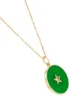 Andrea Fohrman 18K yellow gold diamond star pendant